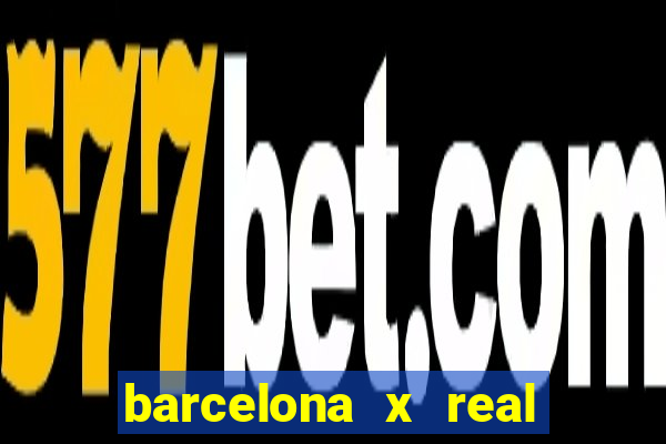 barcelona x real madrid multicanais